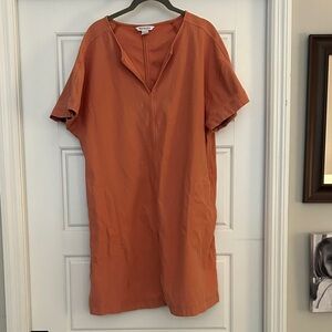 Athleta Orange Mini Dress